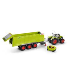 CLAAS Axion 870 + CAGROS 9600 Traktor z przyczepą Ciągnik Zdalnie Sterowany  0002548900