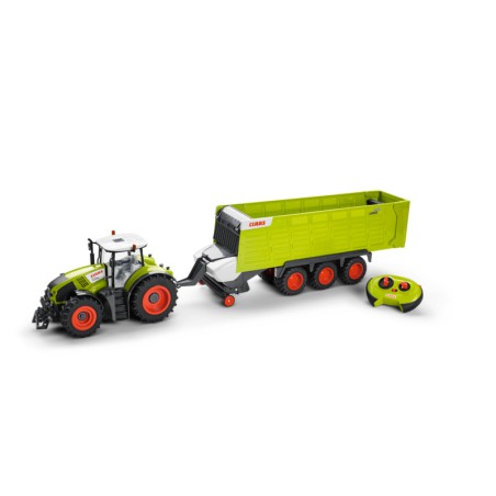 CLAAS Axion 870 + CAGROS 9600 Traktor z przyczepą Ciągnik Zdalnie Sterowany  0002548900