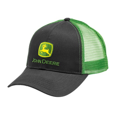 Czapka z daszkiem z siateczką z logo John Deere