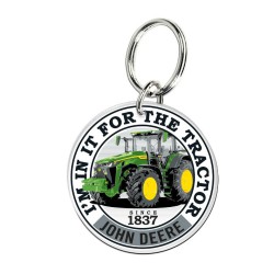 Brelok Breloczek do kluczy z ciągnikiem John Deere