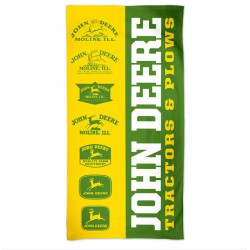 Ręcznik plażowy John Deere Vintage Logo