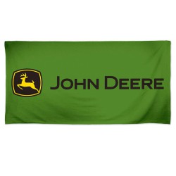 Ręcznik plażowy John Deere Trademark. Zielony ręcznik plażowy