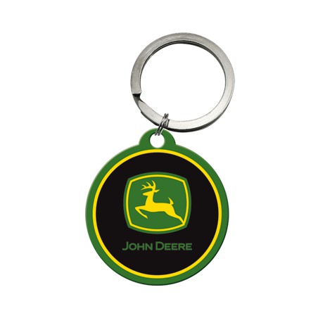 Brelok Breloczek okrągły John Deere Logo