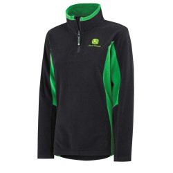 Bluza damska Polar z suwakiem John Deere