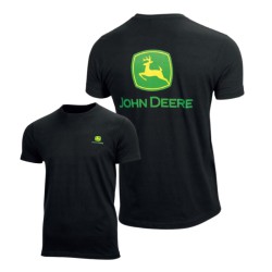 Koszula T-shirt z okrągłym dekoltem i logo John Deere