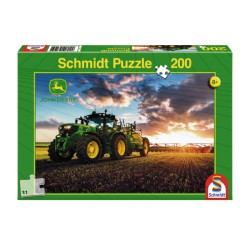 Schmidt Puzzle z ciągnikiem z opryskiwaczem 200el John Deere