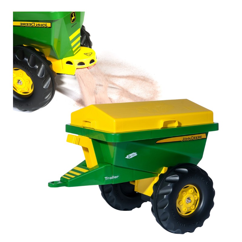 John Deere rozrzutnik przyczepa do traktorka Rolly Toys