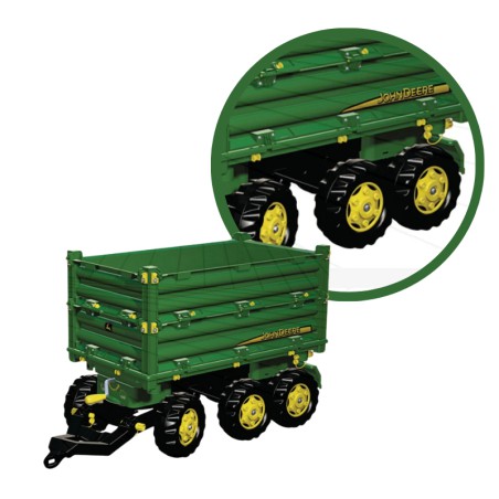 John Deere Przyczepa przyczepka Rolly Toys do traktorka dla dzieci