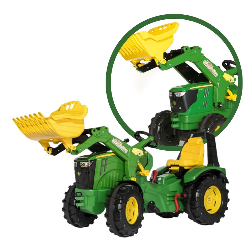 John Deere 8400R Traktorek na akumulator Rolly Toys X-Trac Premium