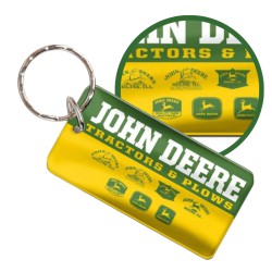 Brelok Breloczek z logo John Deere Zielony