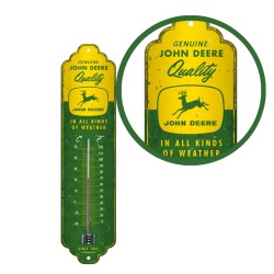 Termometr Ścienny John Deere zielono-żółty