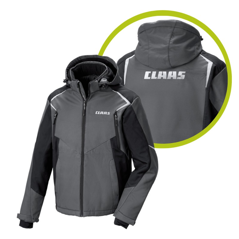 CLAAS Zimowa męska kurtka SOFTSHELL