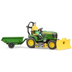 MCB009824000 Traktorek ogrodowy John Deere + ogrodnik
