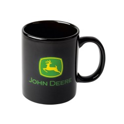 Kubek czarny z zielonym logo John Deere MCV201802001