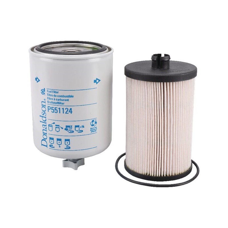 Zestaw filtrów paliwa Donaldson P551124 / RE525523