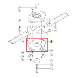 PŁYTKA METALOWA CLAAS 0013137790