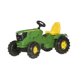 Ciągnik John Deere 6210R Traktorek na pedały Rolly Toys